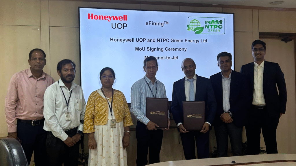 Honeywell and NTPC Green Plan to Jointly Propel India’s Sustainable Aviation Fuel Ambitions